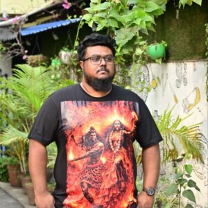 Mythic Power Graphic Oversized T-Shirt – “Tandav: The Fire Within”