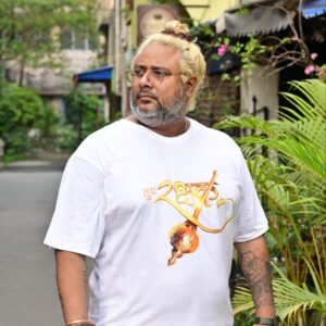 Spiritual Graphic T-Shirt – “Agni Aura - Veer Hanuman“ - Oversized