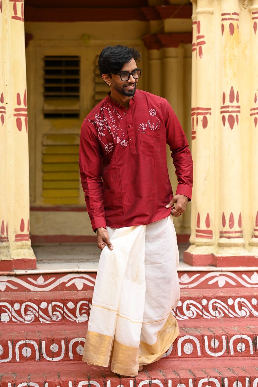 Ranga — Hand-Painted Short Kurta - Image 6