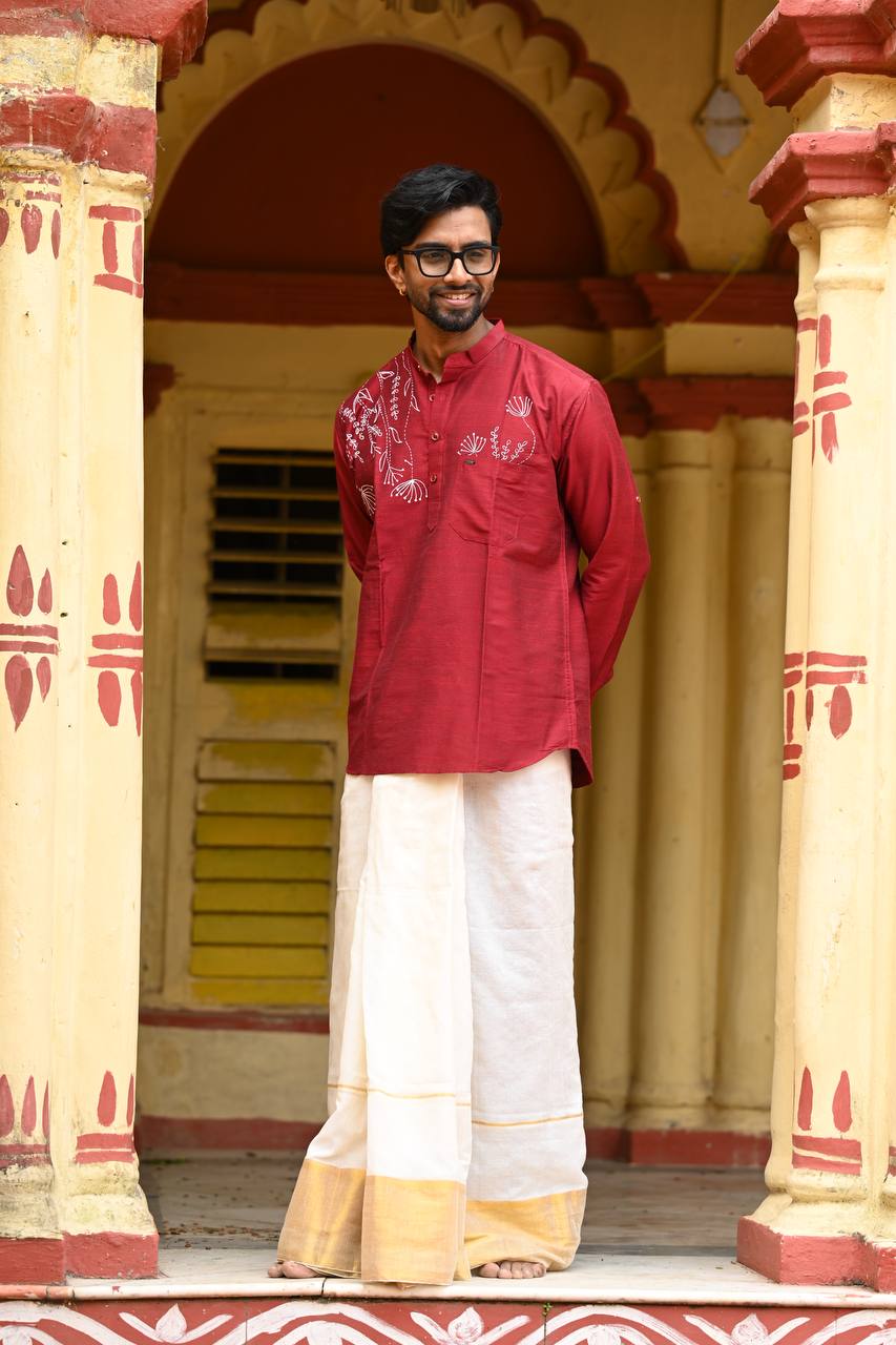 Ranga — Hand-Painted Short Kurta - Image 5